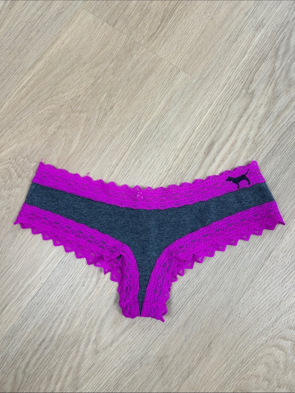 PINK Victoria's Secret Lace Trim Panty